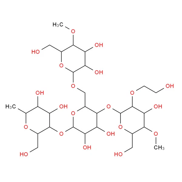 9004-62-0 Hidroxi-etil-cellulóz C29H52O21